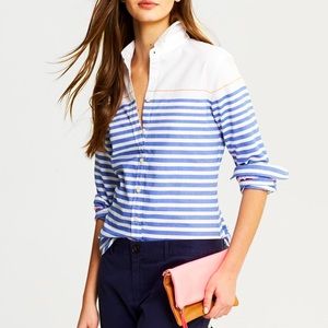 Banana Republic Striped Oxford Shirt